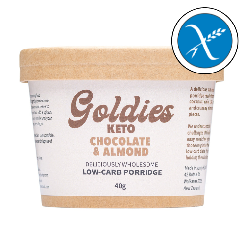 Goldies Keto Dark Chocolate & Almond Porridge