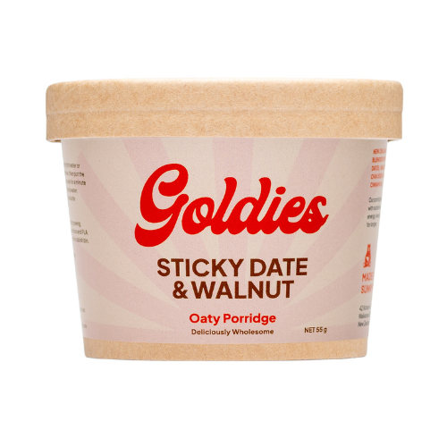 Goldies Sticky Date & Walnut Oaty Porridge