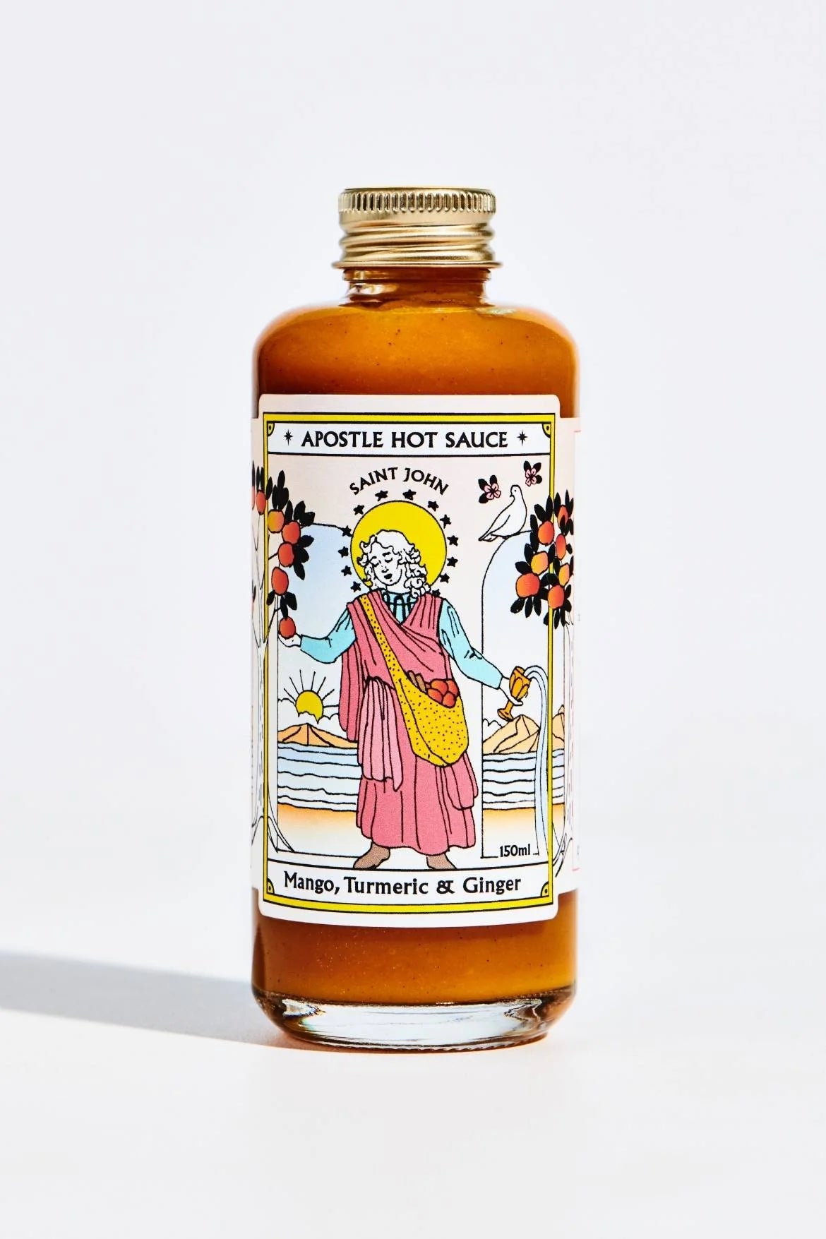 Apostle Hot Sauce - Saint Andrew - Mango, Turmeric & Ginger Hot Sauce