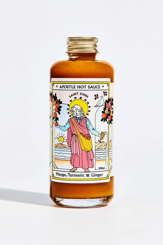 Apostle Hot Sauce - Saint Andrew - Mango, Turmeric & Ginger Hot Sauce