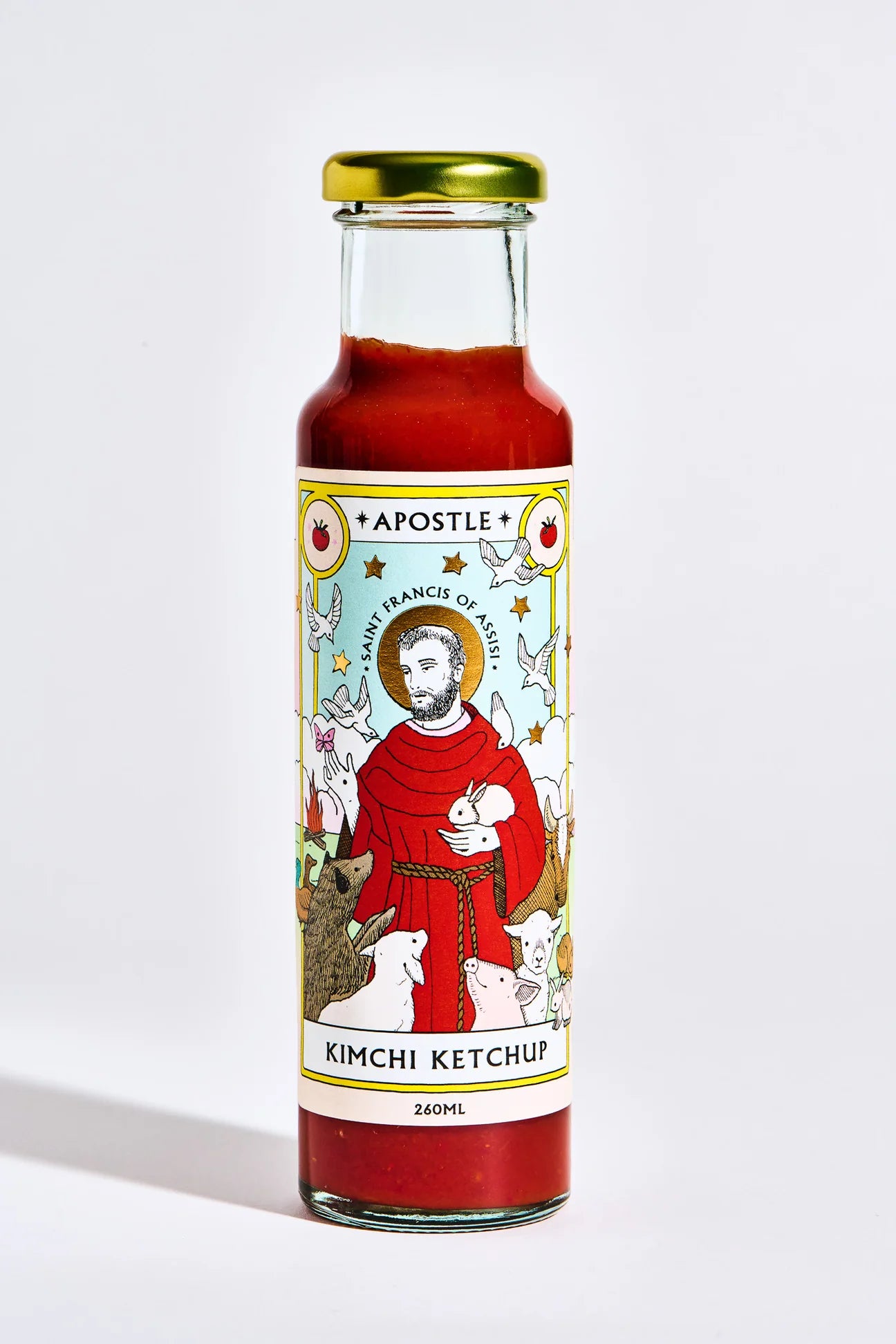 Apostle Hot Sauce -Saint Francis of Assisi - Kimchi Ketchup