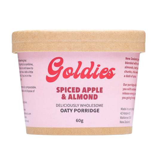 Goldies Spiced Apple & Almond Oaty Porridge